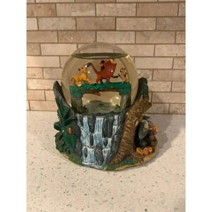 Snowglobe‎ Lion King Simba Timon Pumba Rafiki Hakuna Matata Pride Lands Disney.